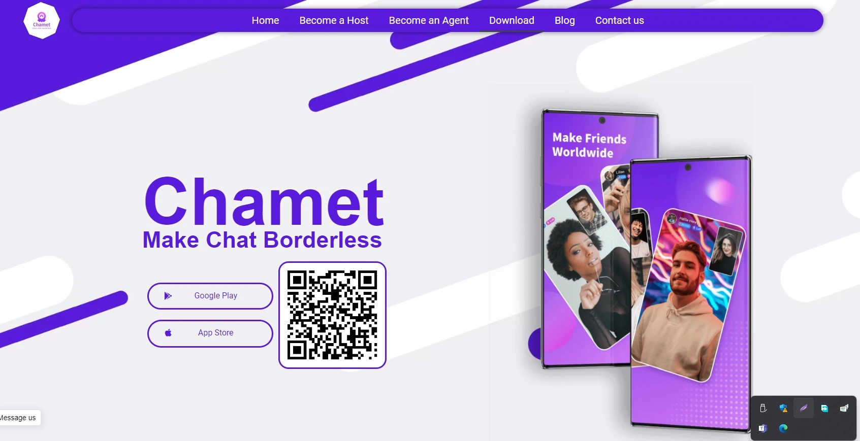 chamet application