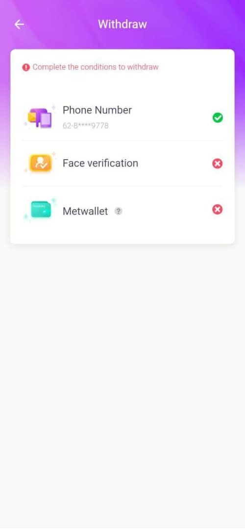 How to Complete Chamet Live Face Verification - Step 3